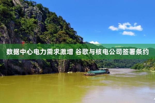 数据中心电力需求激增 谷歌与核电公司签署条约